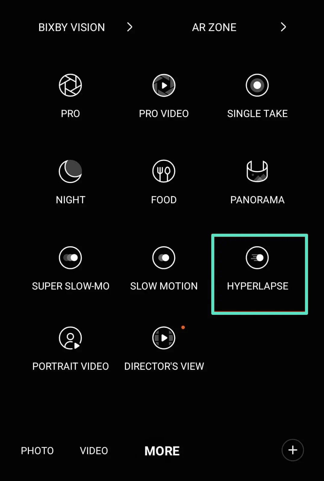 tip shooting hyperlapse samsung