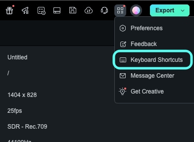 Filmora Pen Tool tutorial keyboard shortcuts setup