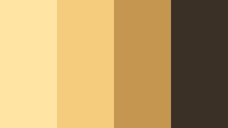 topaz champagne gala golden topaz color palette with hex codes