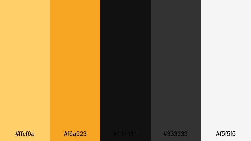 topaz noir branding topaz color palette with hex codes