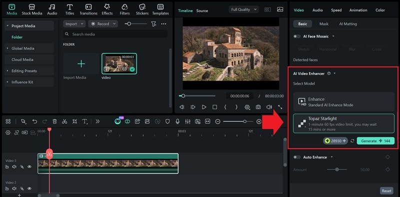 access topaz in filmora