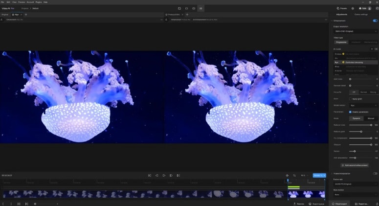 topaz video ai performance and speed