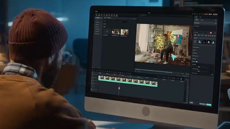 filmora comme alternative à topaz video ai