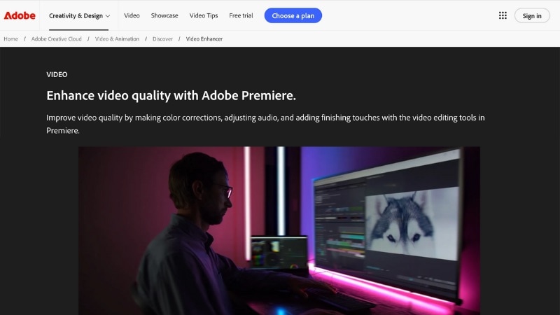 premiere pro comme alternative à topaz