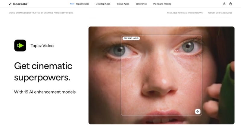 utiliser topaz ai pour améliorer des vidéos