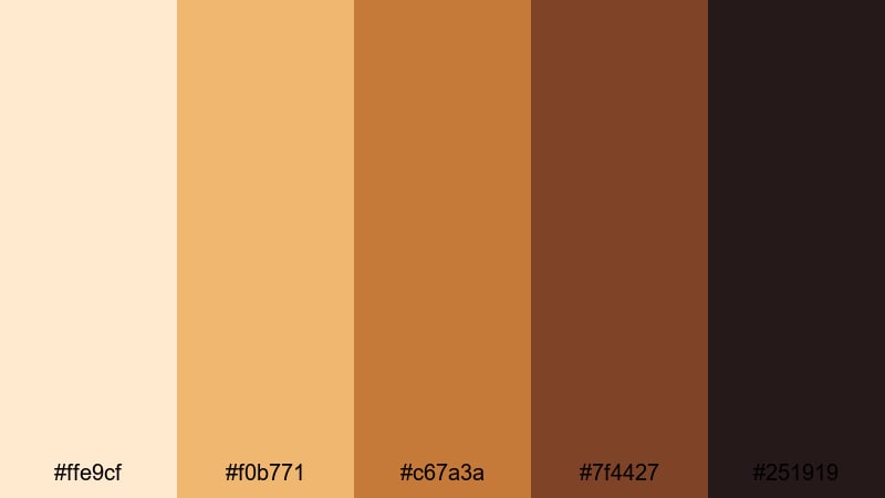 torchlit gallery walk renaissance color palette with hex codes