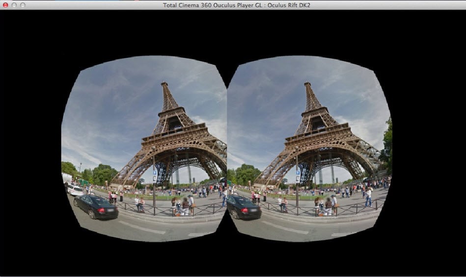 oculus rift 360 video player