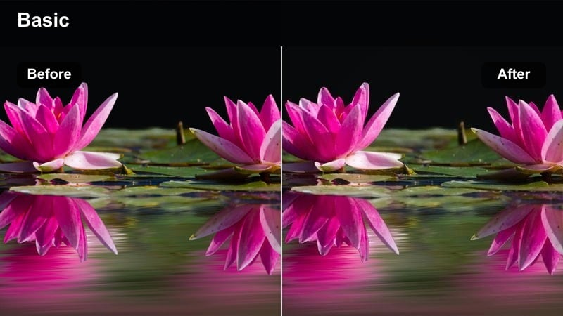 PC tower with glass side panel showing neon-lit components and RGB fans.