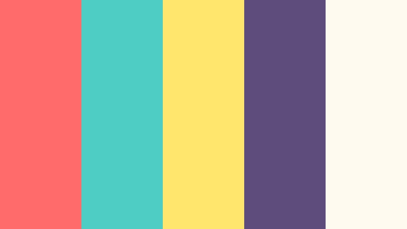 toybox highlight 3d animation color color palette with hex codes