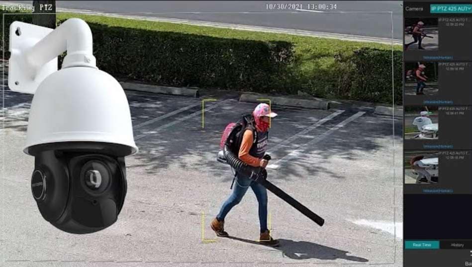 tracking camera for security