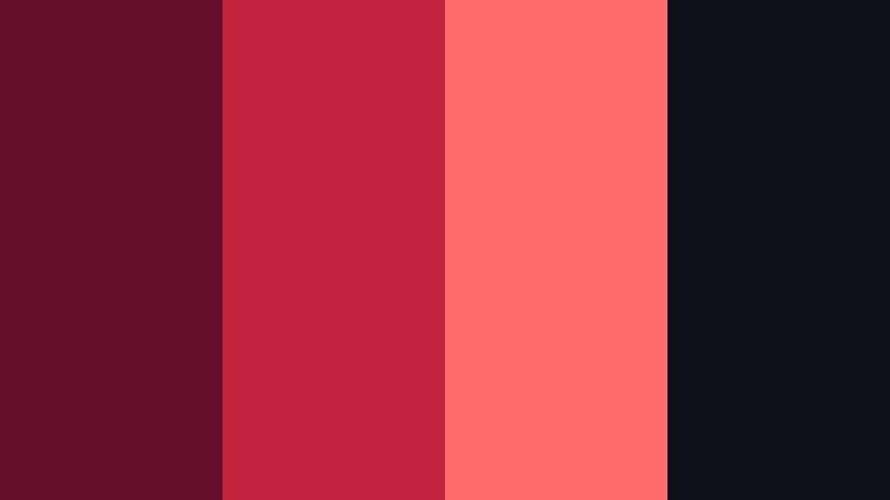 trailer house crush cinematic wine color palette with hex codes