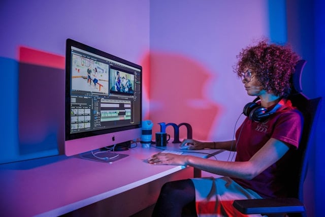 create a software training videos