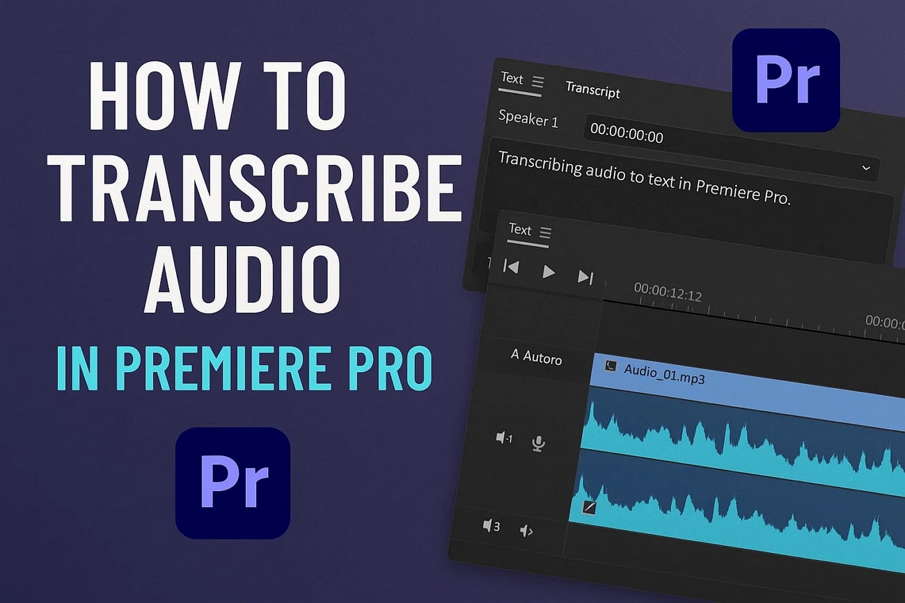 how to transcribe audio premiere pro