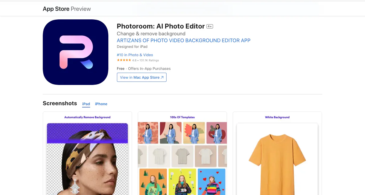 transparent background maker photoroom for ios