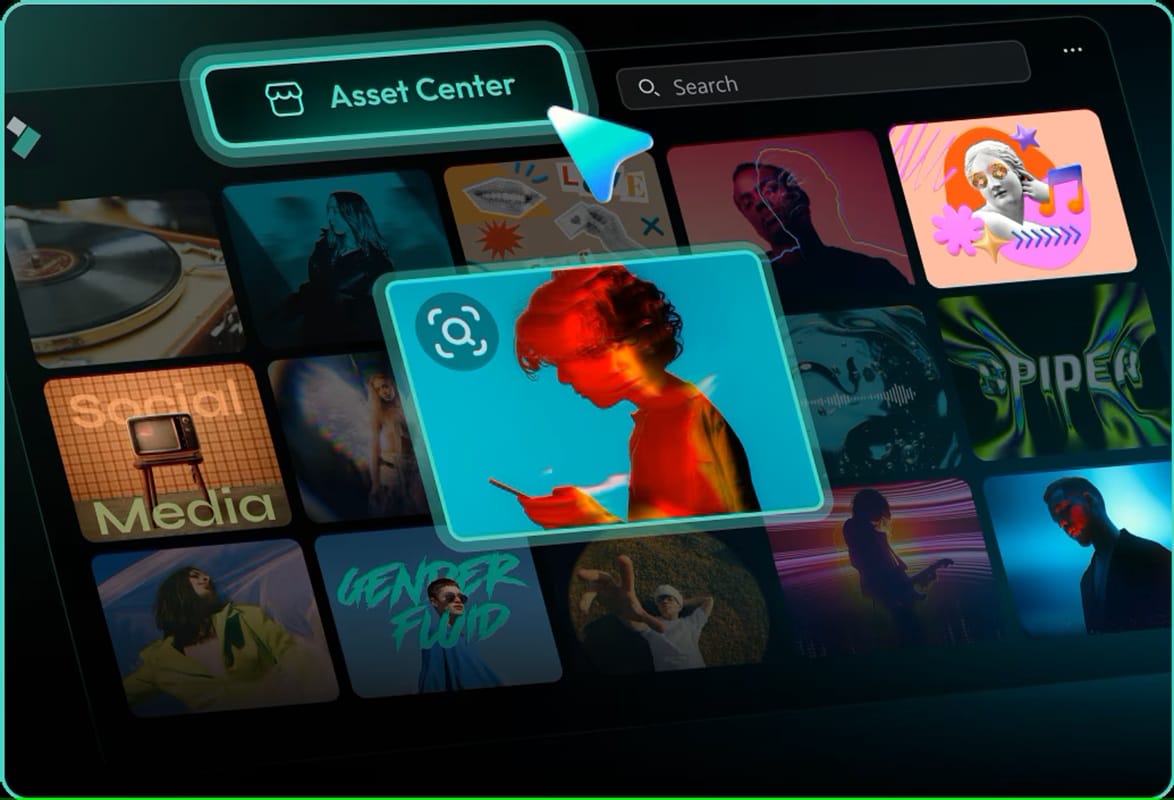 filmora creative assets