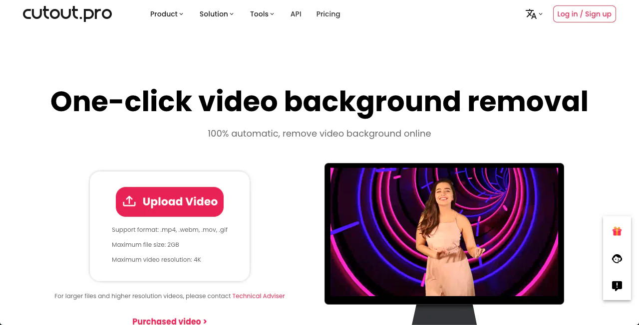 make video transparent online, free with cutout pro