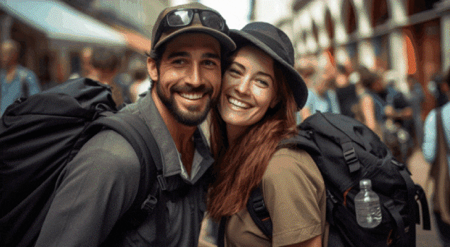 weather app travel transition example gif