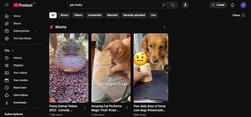 pet video trending youtube shorts