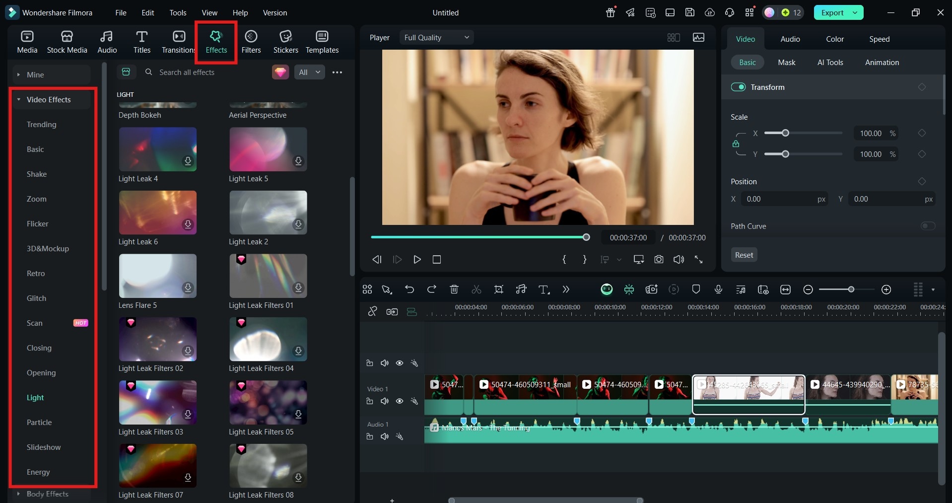 drag photo to timeline filmora desktop