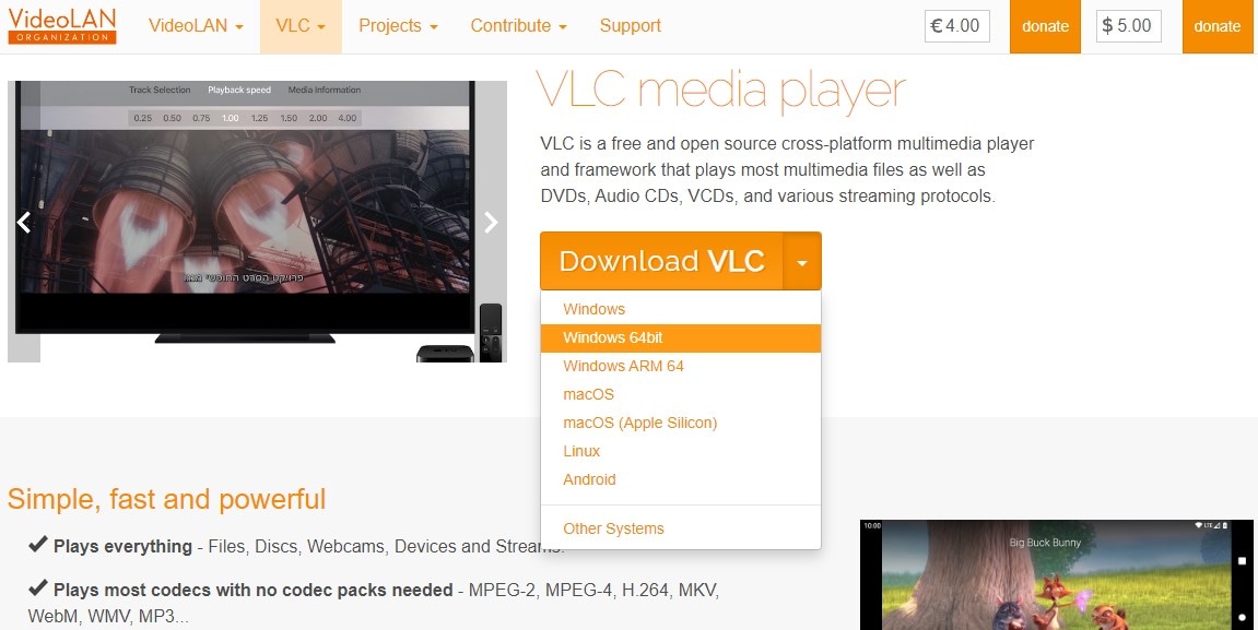 download vlc for windows