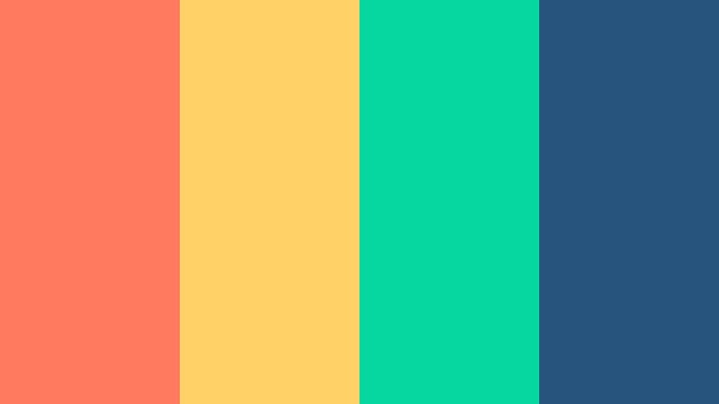 tropical coral festival aurora coral color palette with hex codes