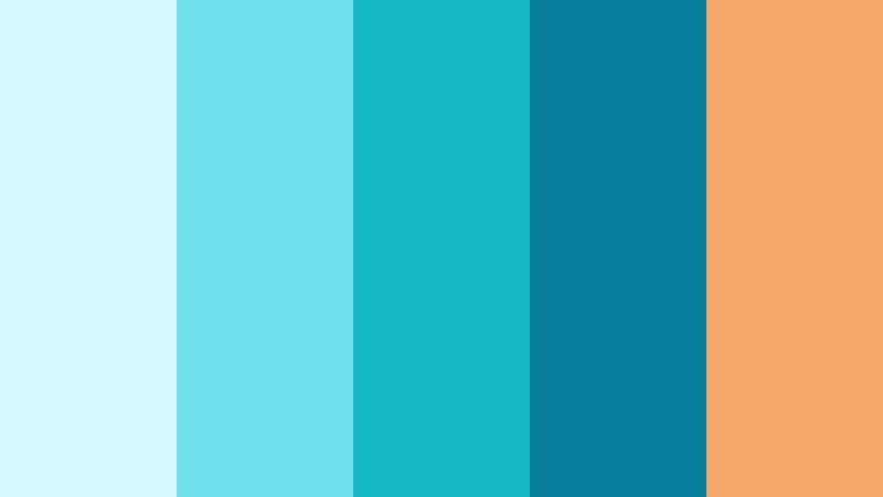 tropical flight sky color color palette with hex codes