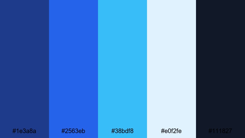 true blue brand grid true blue color palette with hex codes