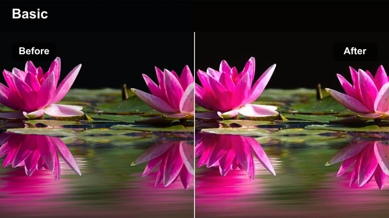 Night street cafe with warm tungsten lights and cool filmic shadows.