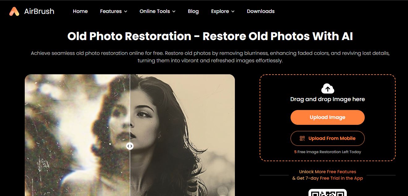 photo restoration for free