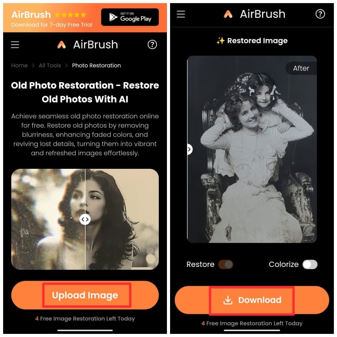 how to restore old photos
