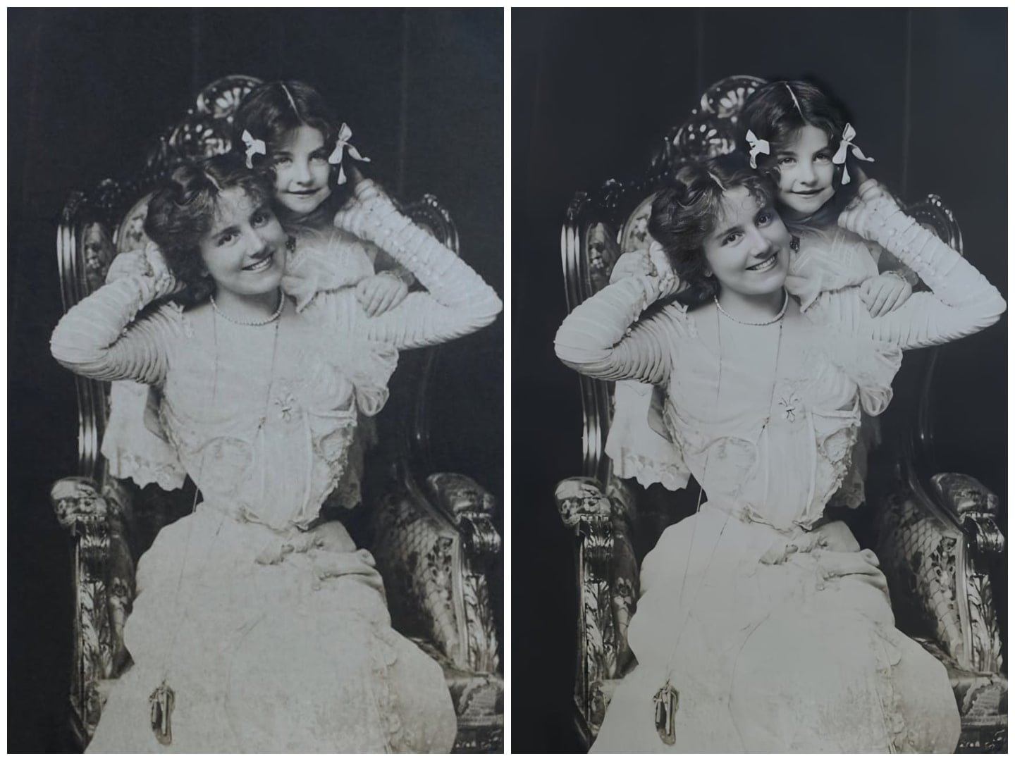 restore old photo precisely