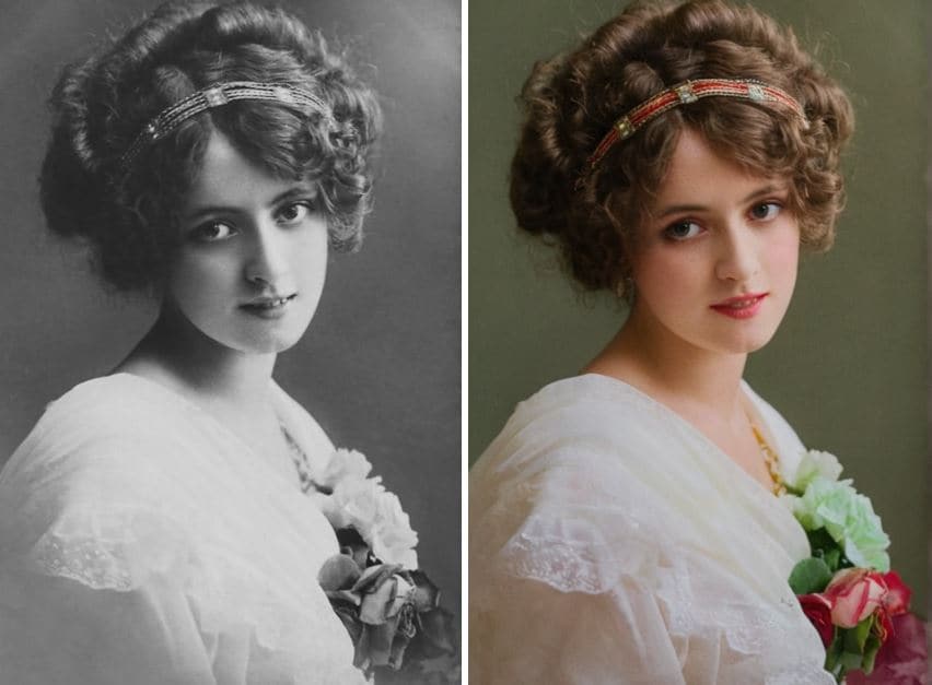 make your old picture look new