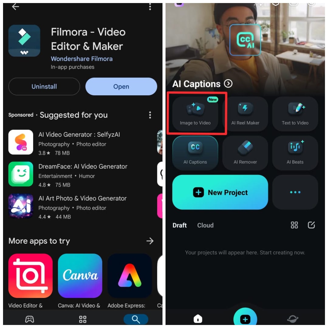 filmora video creator