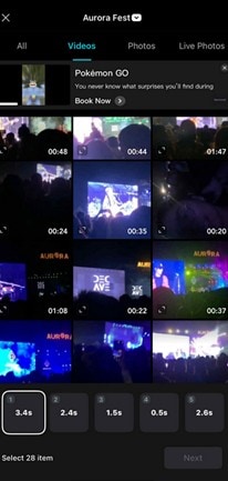 capcut add videos template