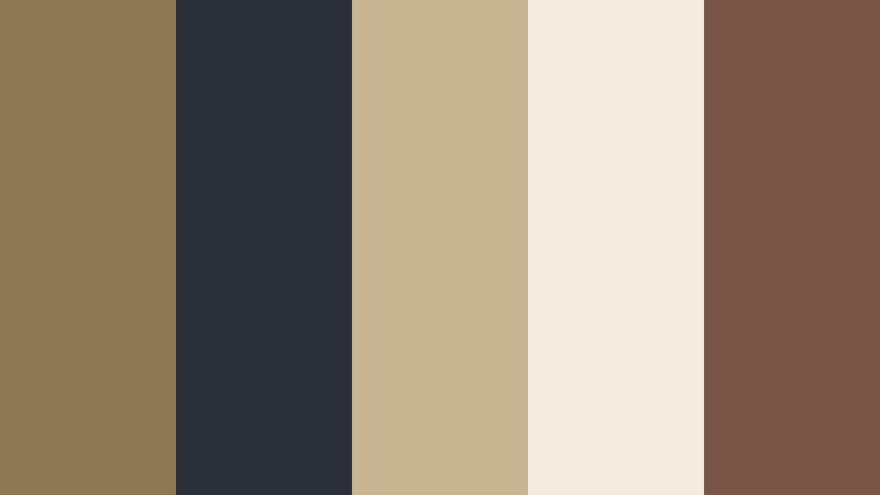twilight bronze cinema faded bronze color palette with hex codes