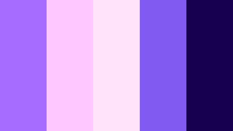 twilight cotton candy glow luminous violet color palette with hex codes
