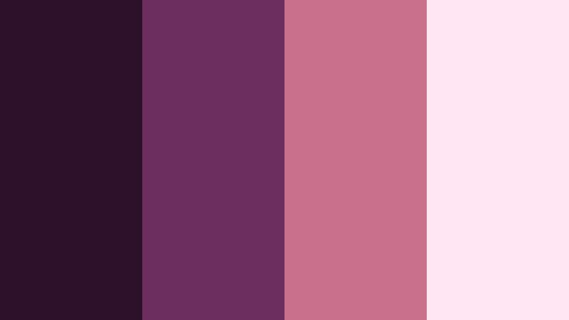 twilight garden romance midnight plum color palette with hex codes