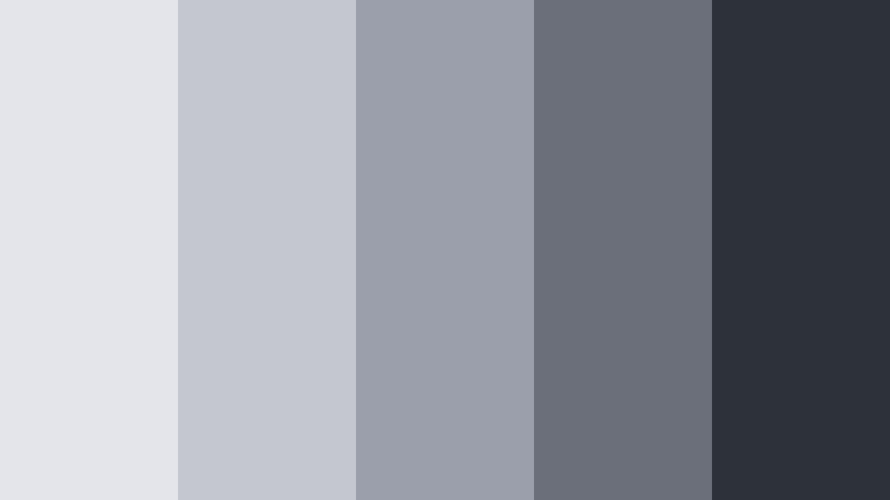 twilight rail silver silver moon color palette with hex codes