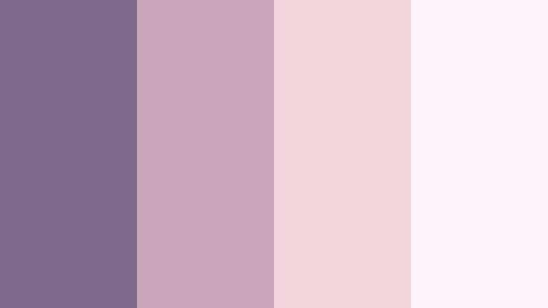 twilight rose haze smoky purple color palette with hex codes