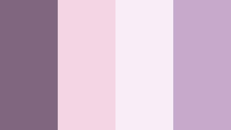twilight rose whisper shadow mauve color palette with hex codes