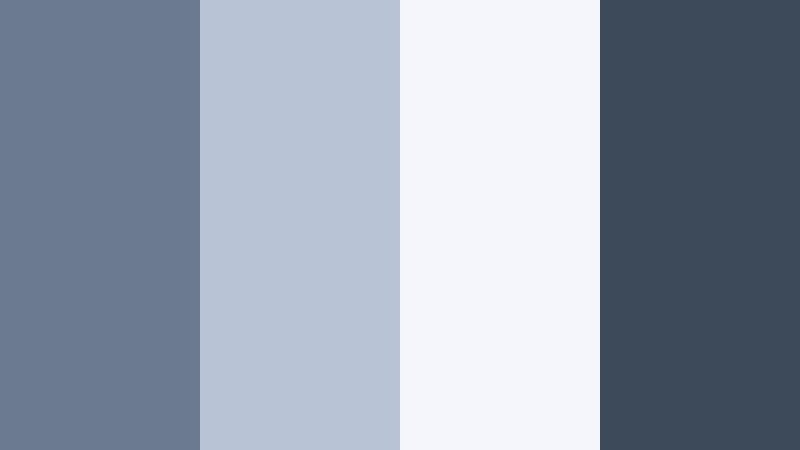 twilight storyboard calm shadow blue color palette with hex codes