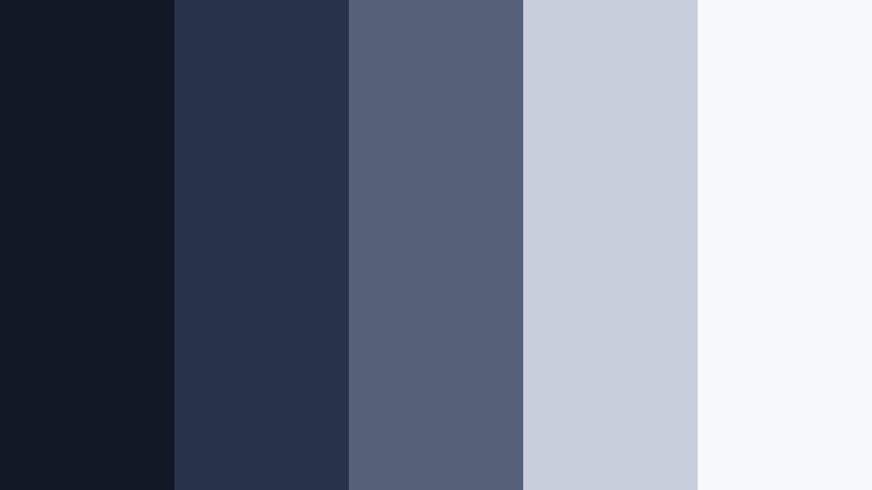 twilight study desk slate navy color palette with hex codes