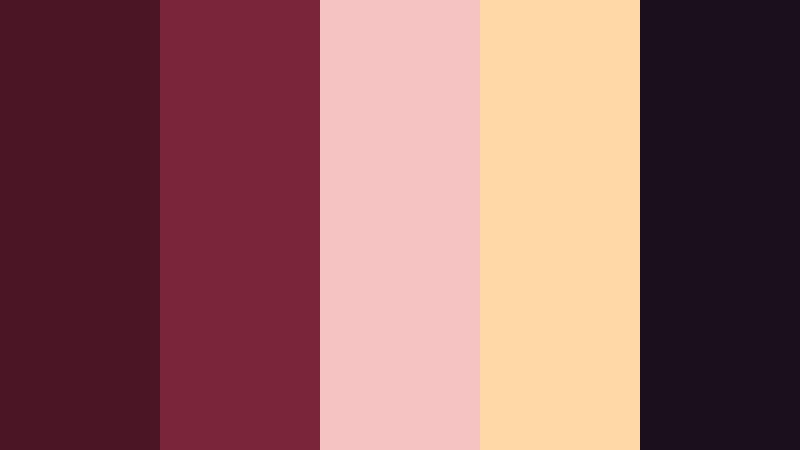 twilight velvet romance velvet burgundy color palette with hex codes