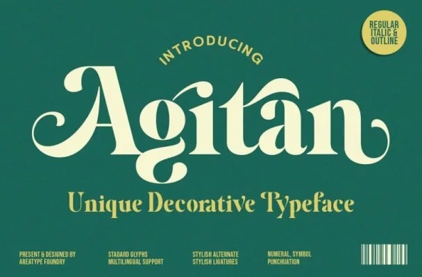 decorative font category