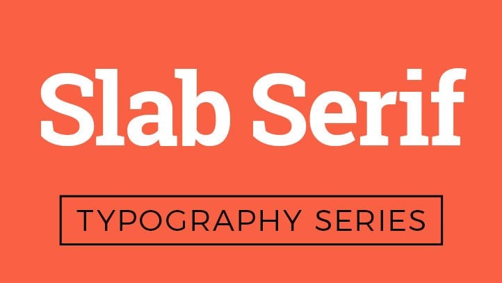 slab serif text type