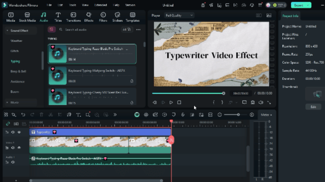 prévisualiser et exporter la vidéo