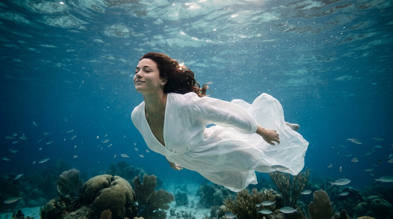 Engage audience with stunning underwater photo prompts
