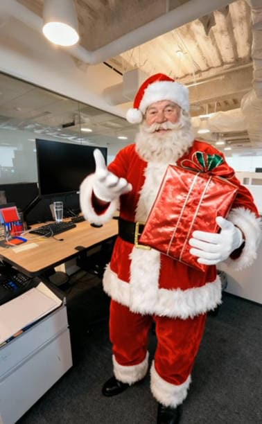 Unexpected Santa Gift