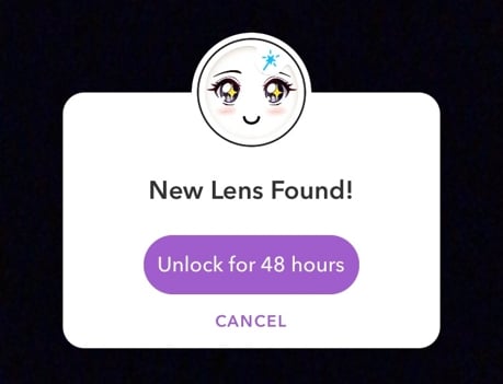 Unlock the snapchat anime filter