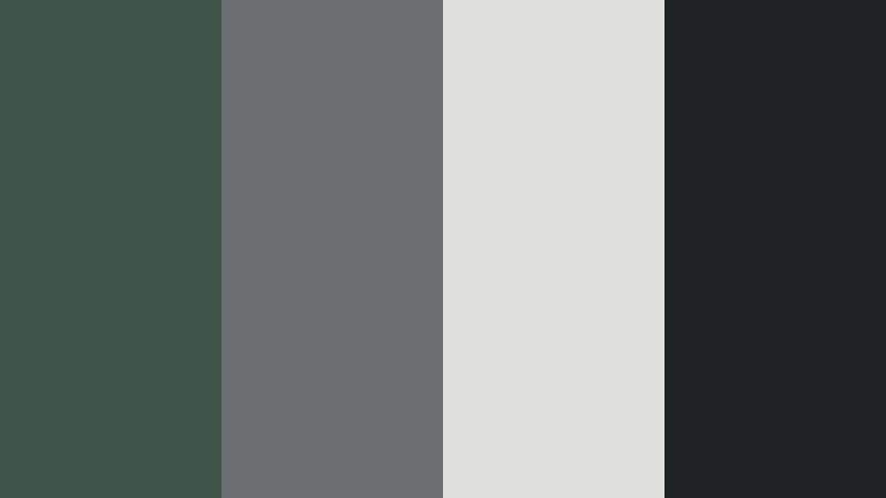 urban alley sage dark sage green color palette with hex codes